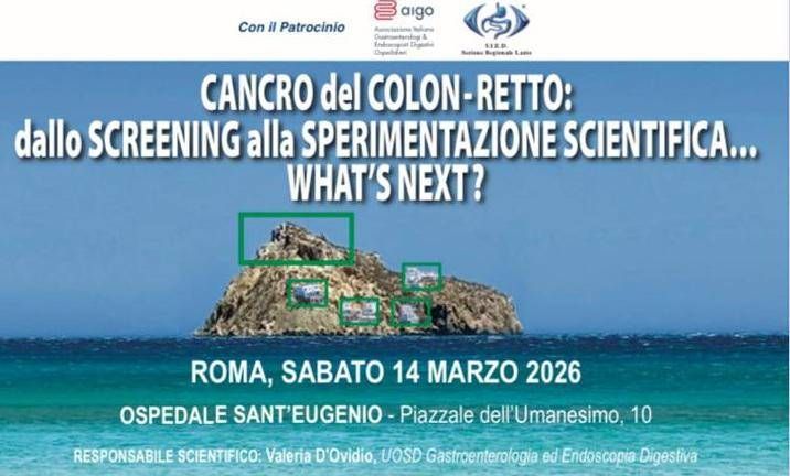 Prévention du cancer colorectal, conférence le 14 mars à l'hôpital Sant'Eugenio de Rome