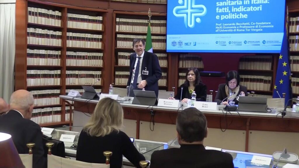 Santé : le « rationnement implicite » des soins pour les groupes les plus pauvres ressort du rapport de l'ACLI, de la CAF ACLI, de NeXt Economia et de l'Université Tor Vergata