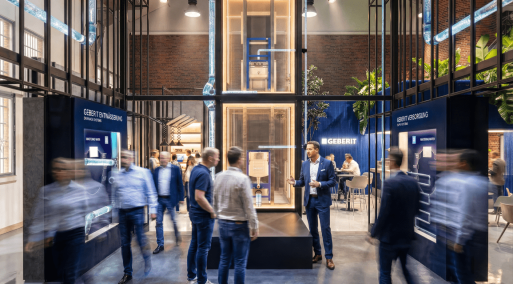 Geberit ouvre le premier espace multifonctionnel du groupe à Milan