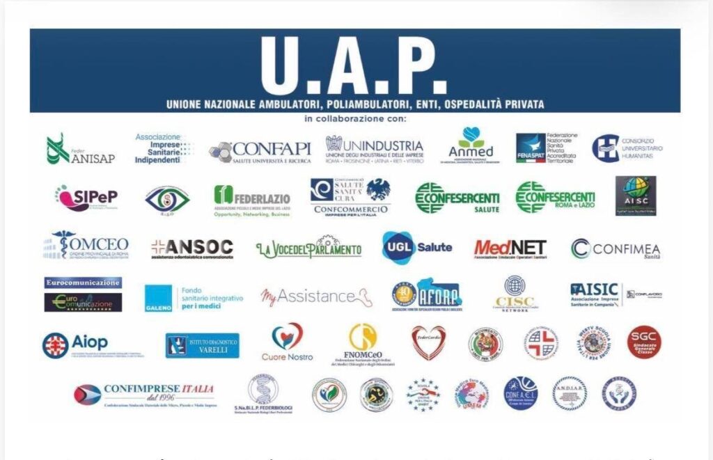 Manifestation nationale Uap au Théâtre Brancaccio de Rome