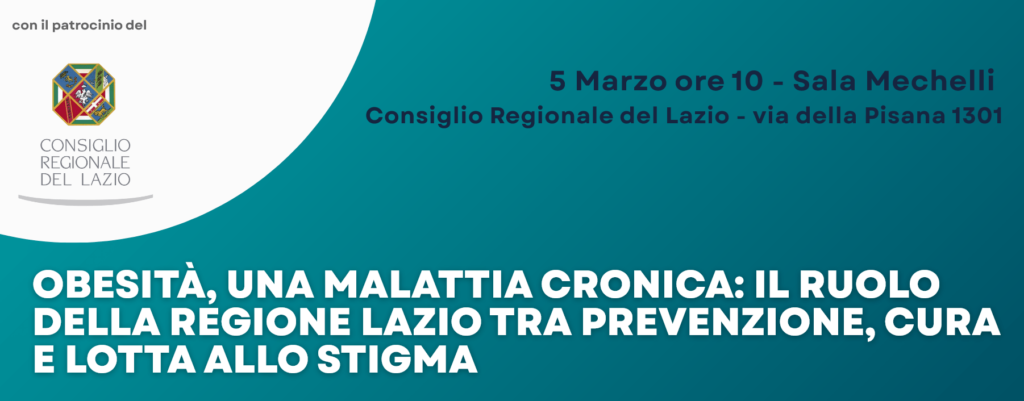 Projet Healthcare Lazio, Conseil Régional et ASL Roma 1 pour l'obésité sévère et la fragilité