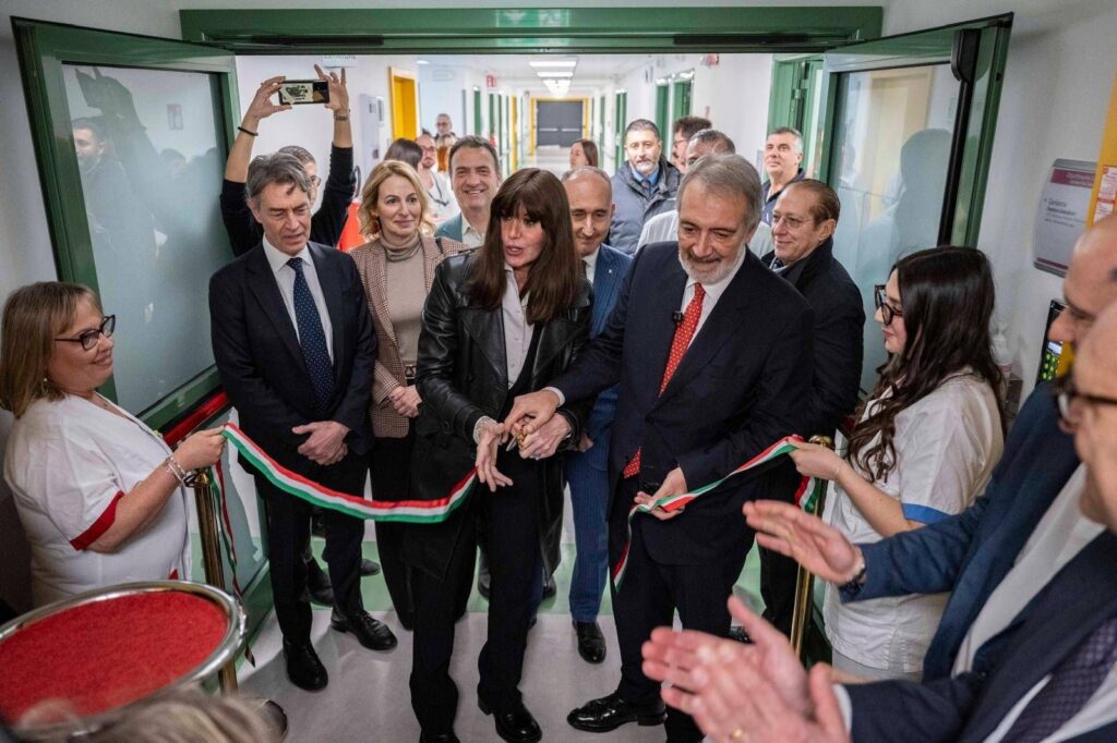 Rocca a inauguré l'unité de gériatrie de la Polyclinique Tor Vergata