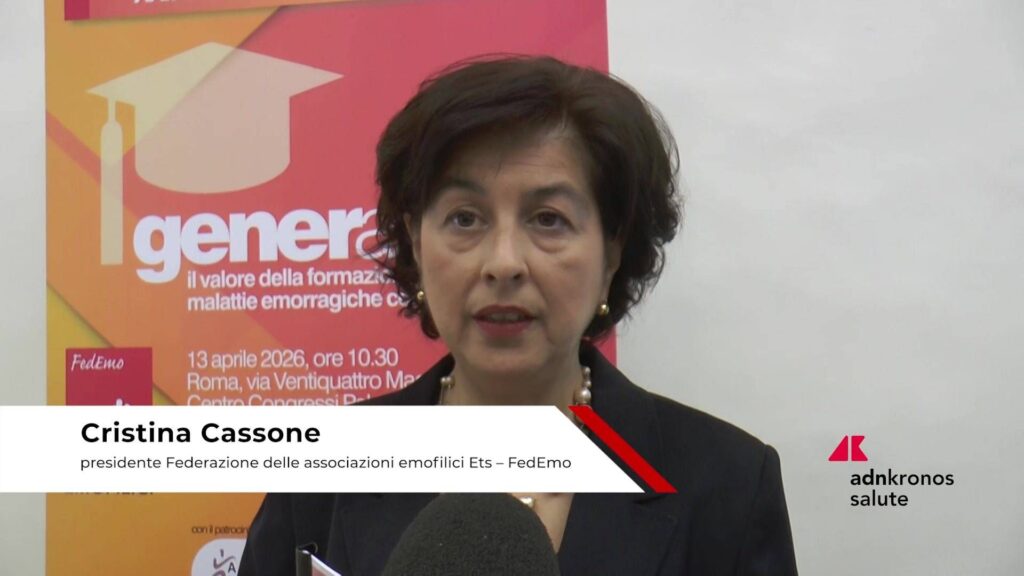 Journée de l'hémophilie, Cassone (FedEmo) « il y a un manque de médecins dans les centres, il faut un spécialiste dédié »
