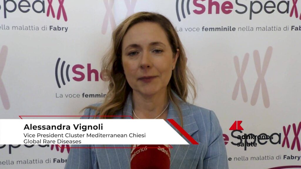 Maladie de Fabry, Vignoli (Chiesi GRD) : « plus de sensibilisation et d'outils pour les femmes et les médecins avec She SpeaXX »