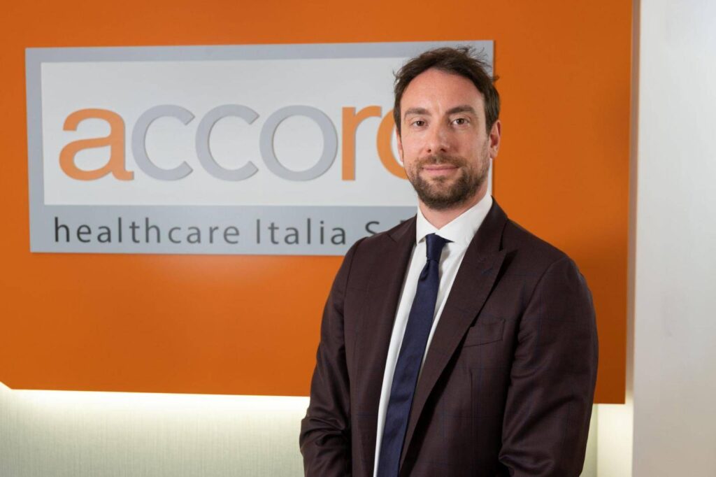 Pharmaceuticals, Nicola Mazzanti, nouveau directeur national d'Accord Healthcare Italia