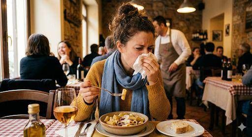Le nez qui coule en mangeant ? Voici pourquoi, 3 conseils pratiques
