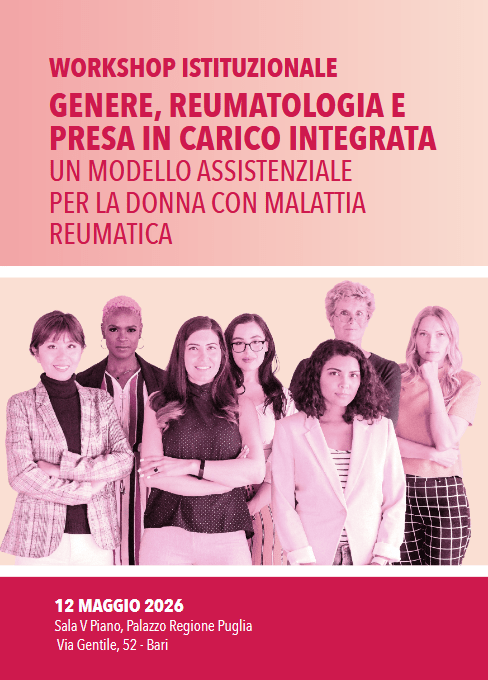 Rhumatologie, atelier sur la prise en charge intégrée le 12 mai à Bari