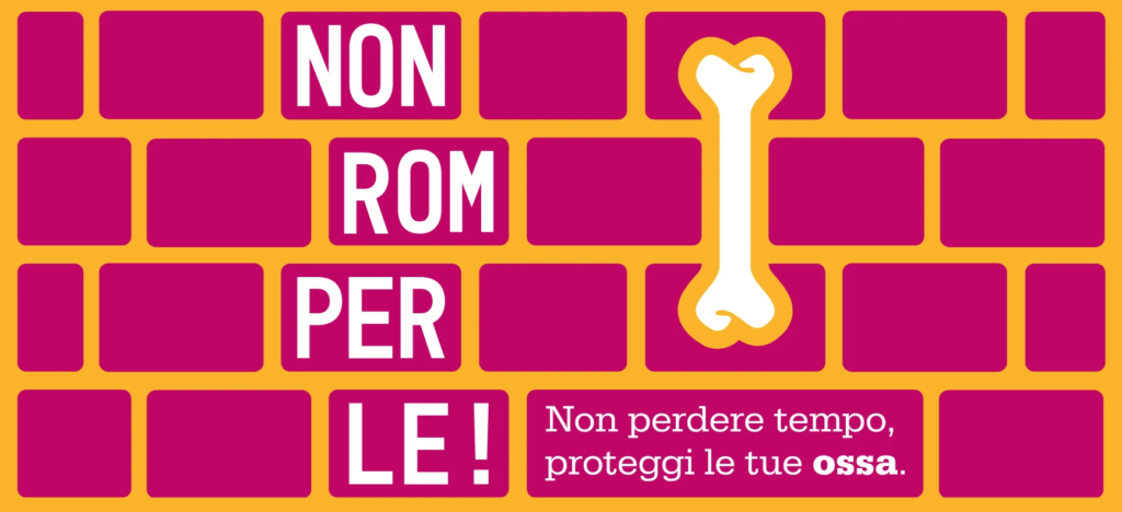 'Don't Break Them!', la tournée commence sur les places italiennes pour le bien-être des os et des muscles
