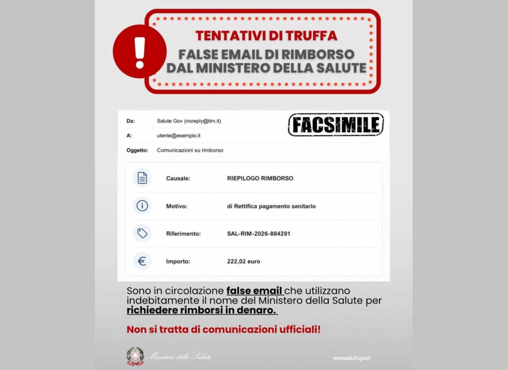Email frauduleux sur les remboursements, le ministère de la Santé alerte : "Ne cliquez pas sur le lien"