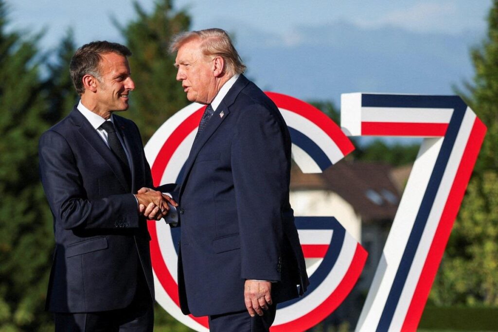 Le dossier G7 et Iran domine le sommet. Trump voit Macron : "Ormuz rouvre vendredi"