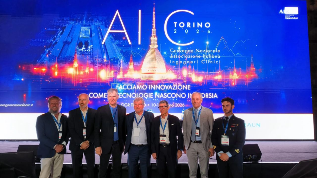 Médecine aérospatiale et impact sur les hôpitaux, également Paolo Nespoli à la conférence AIIC