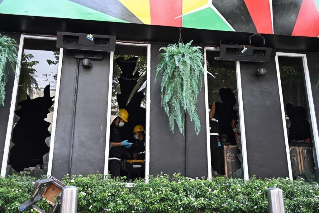 Thaïlande, incendie dans un restaurant à Bangkok : au moins 27 morts et plus de 60 blessés