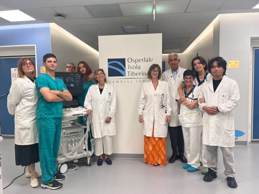 Cancer gelant, première cryoablation du sein à l'hôpital Isola Tiberina de Rome