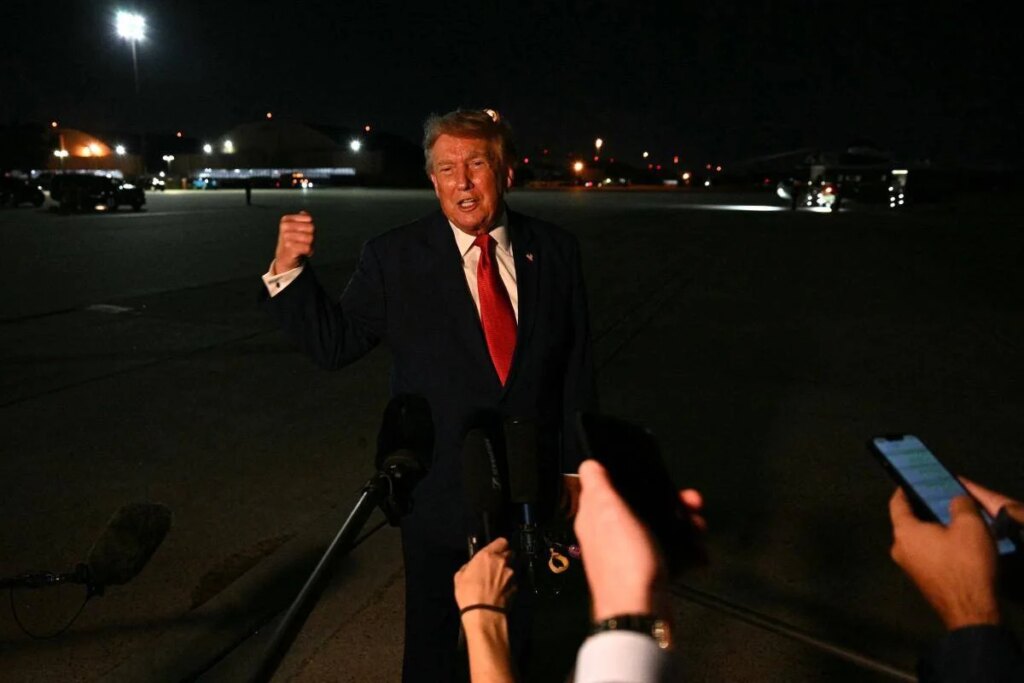 Trump : "Se présenter en 2028 ? Tout le monde me le demande mais la loi est très stricte"