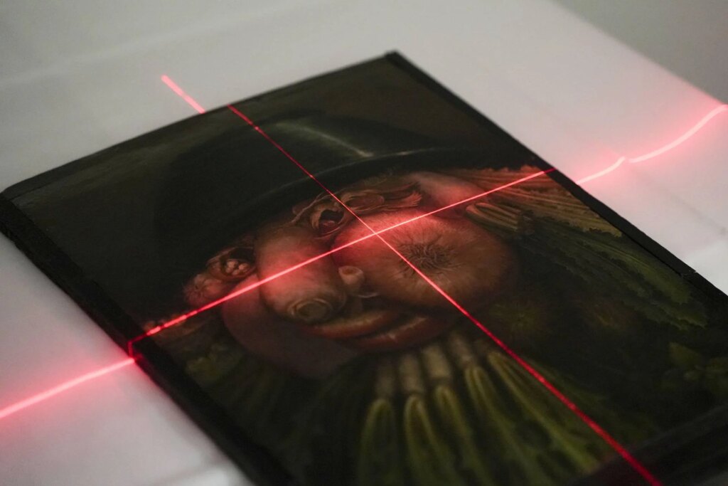 L'Arcimboldo sous rayons X, super scanner pour révéler les secrets de L'Ortolano