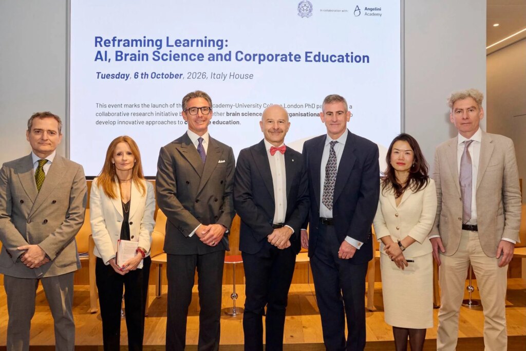 Ai, Angelini Academy et Ucl s'associent pour repenser la formation en management