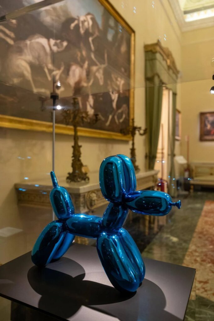 Art, hommage à Jeff Koons au Palais Royal de Palerme
