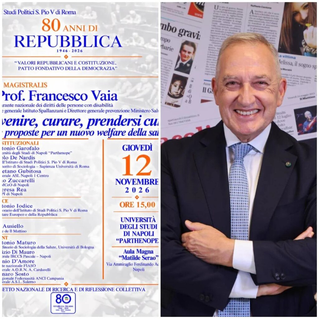 « Bien-être sanitaire », Francesco Vaia lance une tournée qui traversera l'Italie : « Un choc profond est nécessaire pour le NHS »