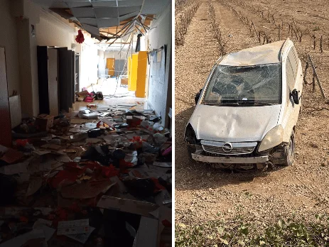 Tornade à Marsala, l'histoire d'une mère : "Ça ressemblait à une bombe, mes 3 enfants ont risqué leur vie"