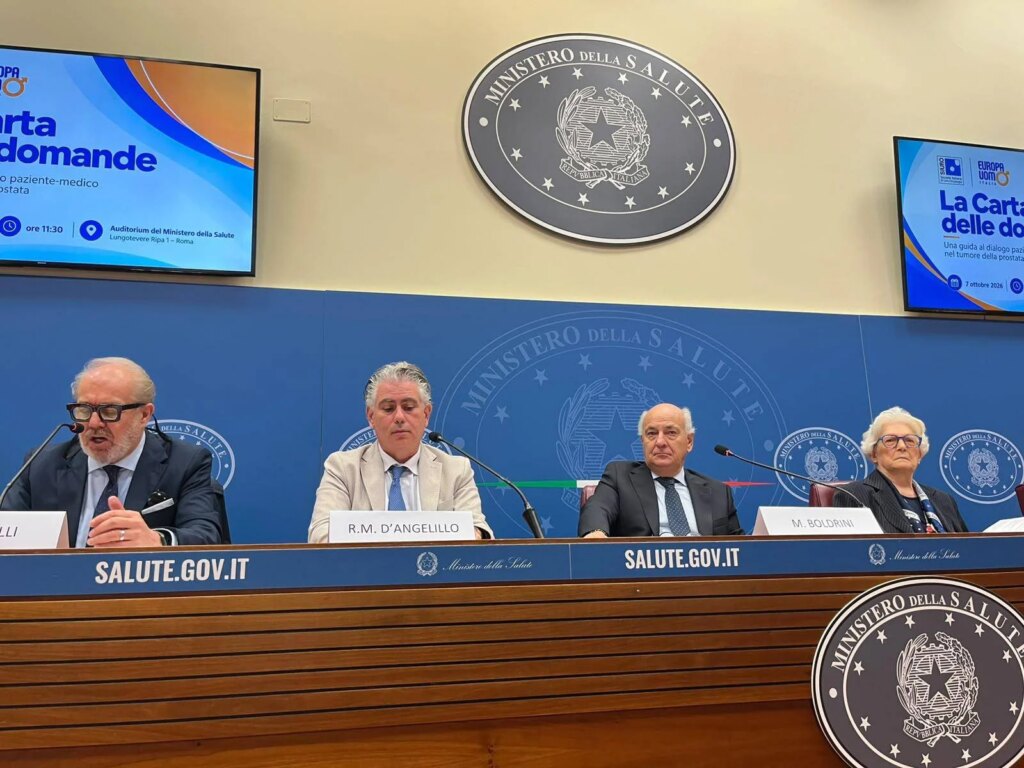 Tumeurs, 485 mille en Italie avec cancer de la prostate : la « Question Card » arrive